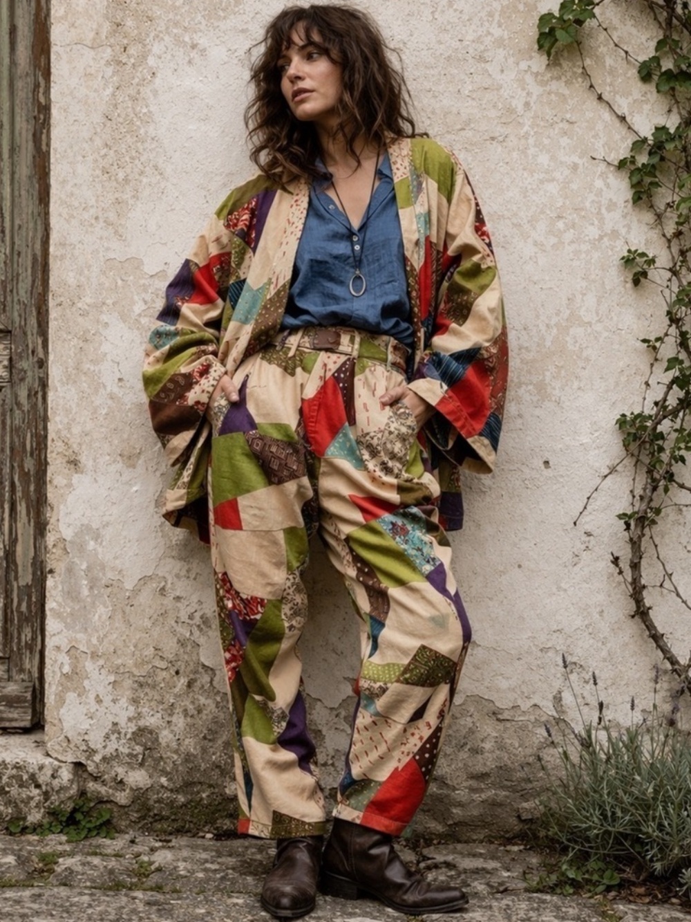 Kimchi Blue Micki Patchwork Cargo Pants,Urban Outfitters